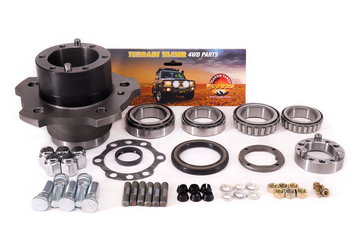 Hub Assy Rear Minus Abs Suits Disc Brake with HD Brgs & Seal Fit For Landcruiser FZJ76, Landcruiser FZJ78, Landcruiser FZJ79 & Landcruiser FZJ105