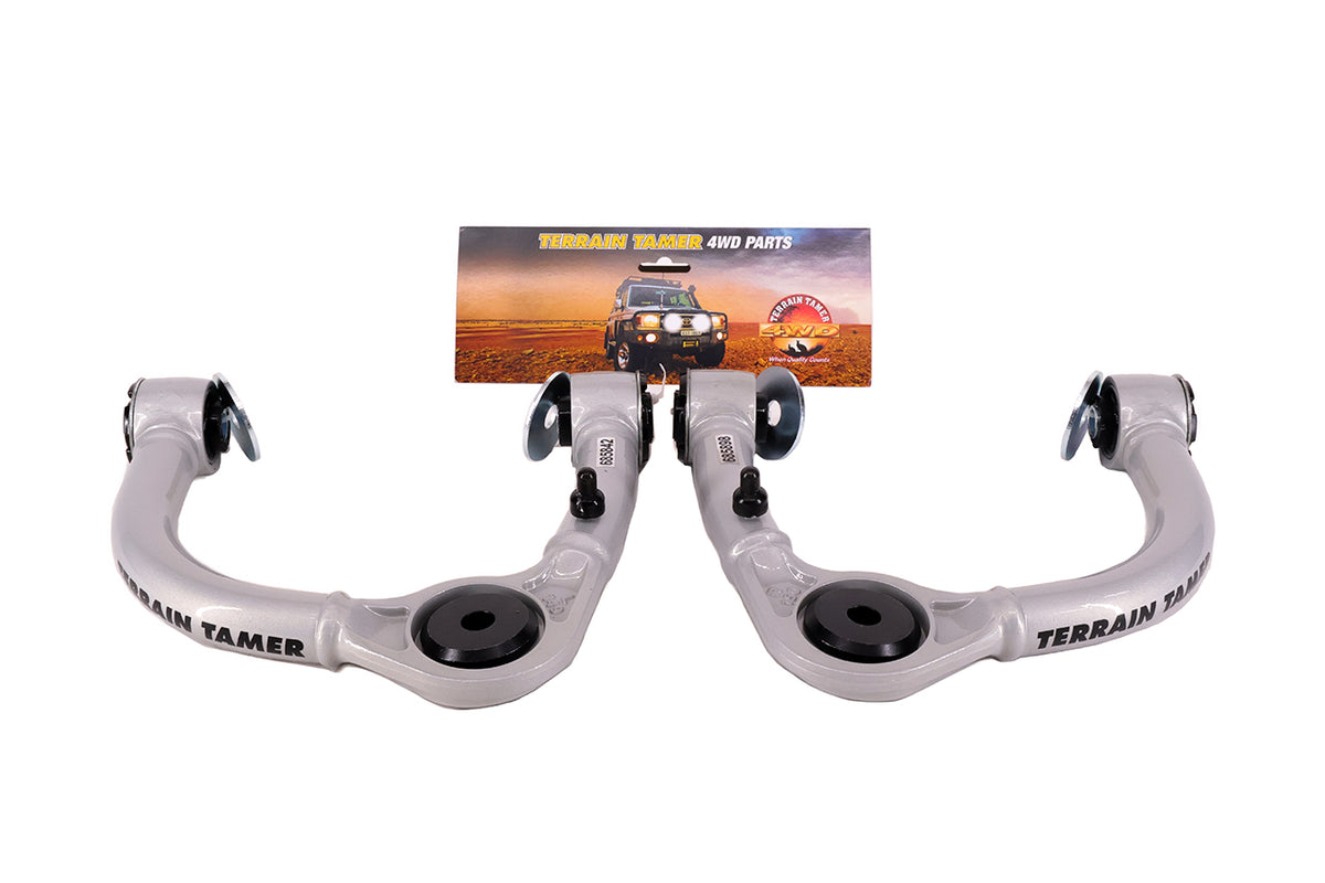 Tt Upper Control Arms L/H & R/H Pair Suit 0-2" Raised Susp Fit For Prado KDJ90, Prado KDJ95, Prado KZJ90 & Prado KZJ95