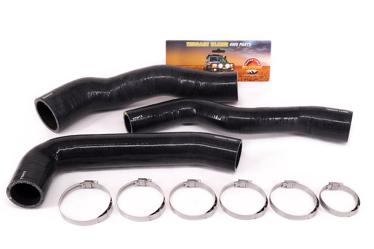 Turbo Intercooler Silicone Hose Kit 4D56T 2.5L Fit For Challenger Pb, Challenger Pc & Triton Mn