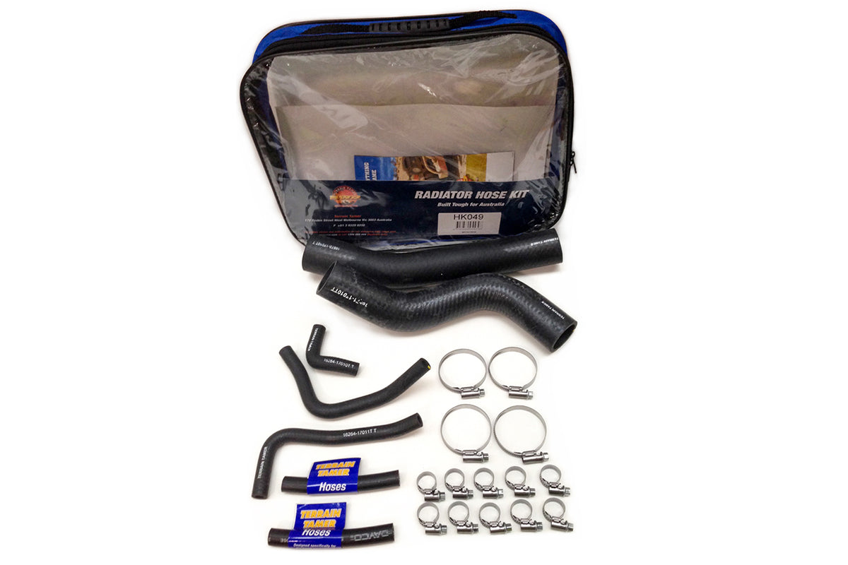 Radiator Hose Kit Top Bottom Radiator Bypass & Turbo Hoses Fit For Landcruiser HDJ80 & Landcruiser HDJ81