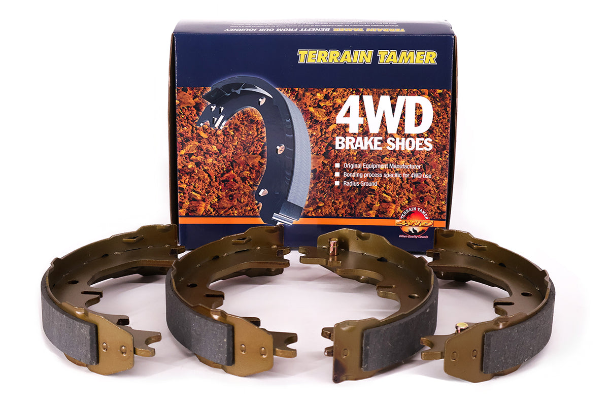 Shoe Set Hand Brake Contains 4 Shoes Fit For Landcruiser HZJ73, Landcruiser HZJ75, Landcruiser HZJ78 & Landcruiser HZJ79