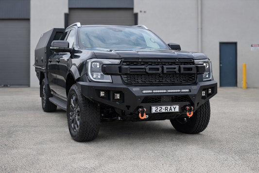 Ford Ranger next gen no hoop (2022+) Front bull bar (Matte Black)