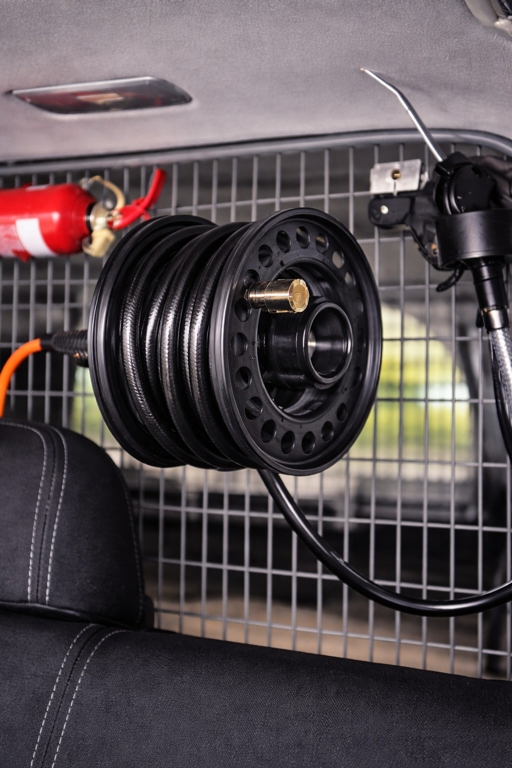 $199 Ramped Up Compact Air Hose Reel – 7m