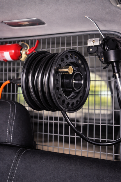 $199 Ramped Up Compact Air Hose Reel – 7m