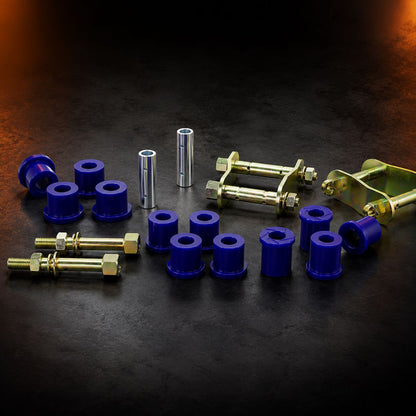 Greasable Shackle and Bushing Kit For TOYOTA HILUX LN, LZ, RN, RZN,85, 86, 90