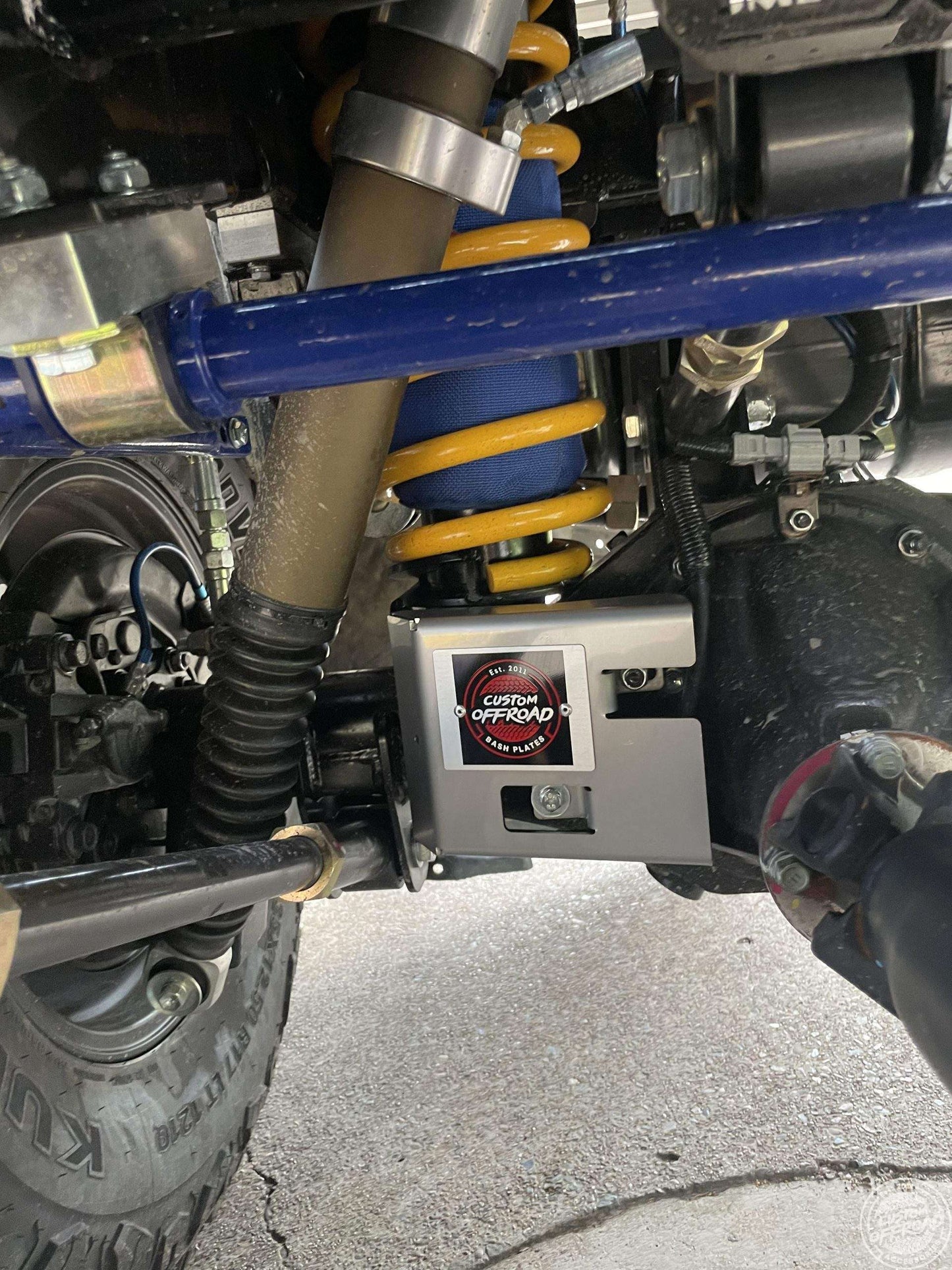 Bash Plate to Suit Toyota Landcruiser 79 Series – Diff Actuator Guard