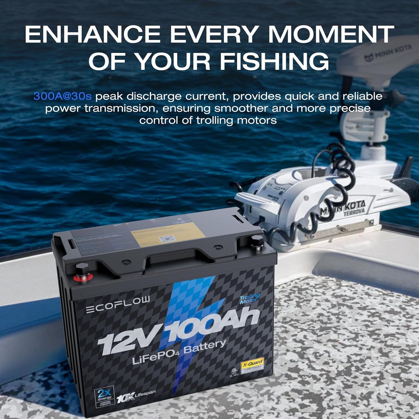 EcoFlow 12V 100Ah Lithium Battery