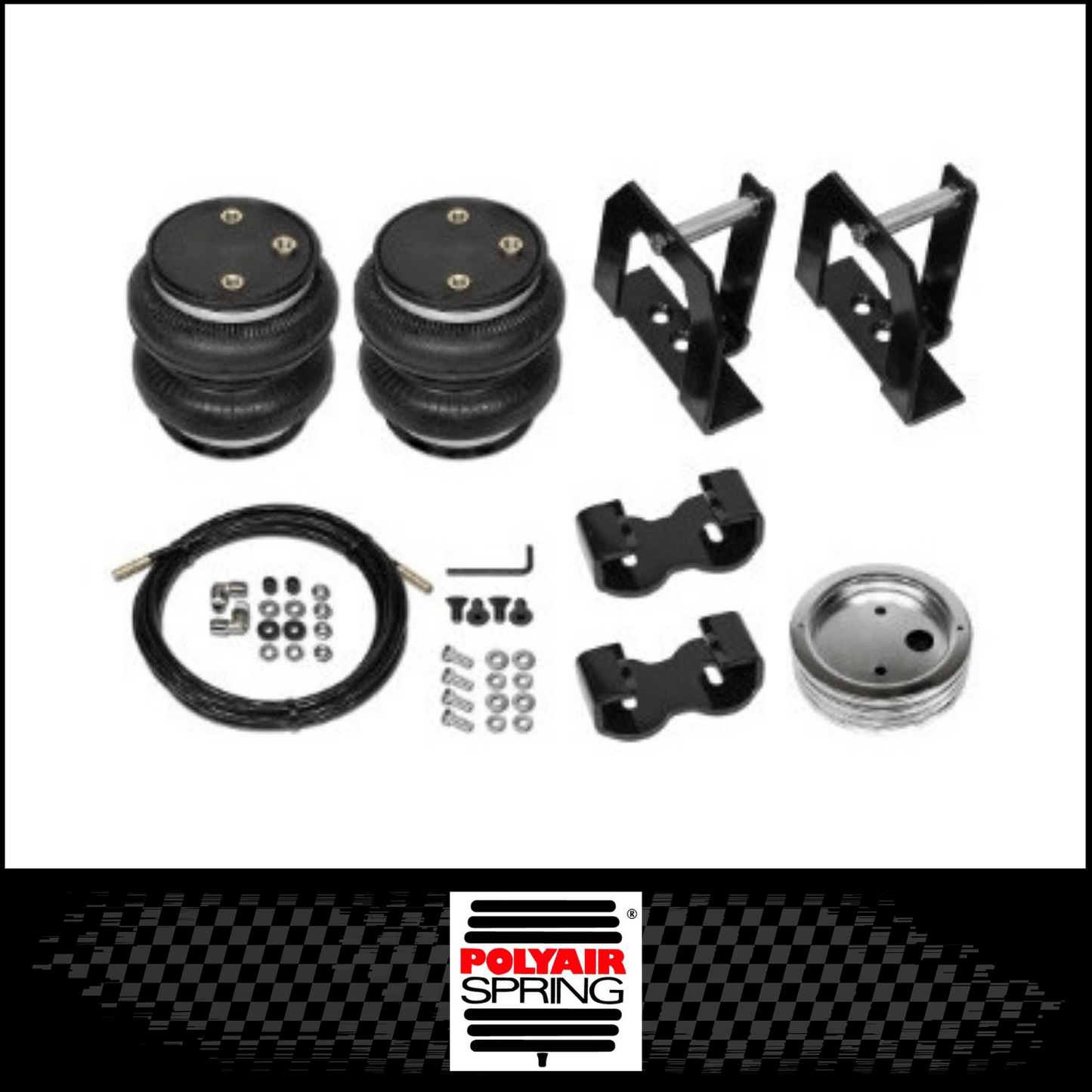 Polyair 88233-3 Bellows Airbag Kit – Toyota HiLux N90 Standard Height