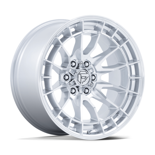 FUEL  REVOLT 17 inch 6X139.7 106 SILVER-MACHINED FACE