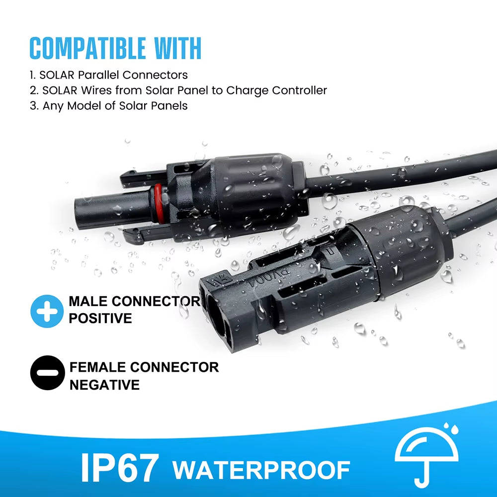 Rigid Solar Panel Set Glass Solarpanel 100W 200W (2Pcs 100W Rigid Panel Solar ) 18V Photovoltaic Charging for Battery