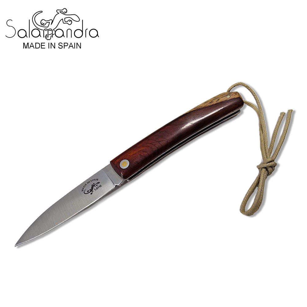 Salamandra Cocobolo Wood Pocket Knife 185mm