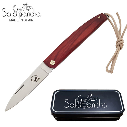 Salamandra Violet Palisander Wood Pocket Knife 175mm