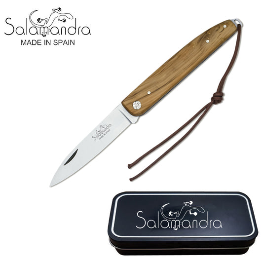 Salamandra Box Wood Pocket Knife 175mm
