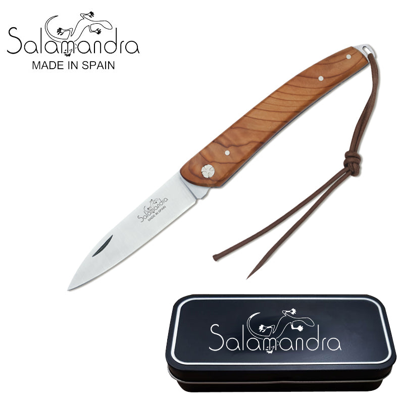 Salamandra Yew Wood Pocket Knife 175mm