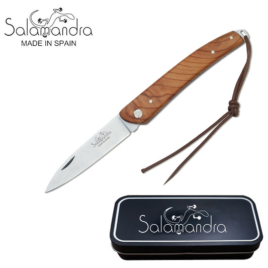 Salamandra Yew Wood Pocket Knife 175mm