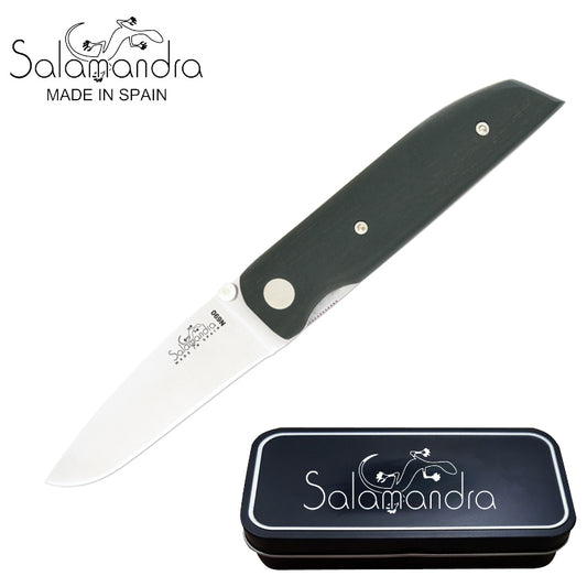 Salamandra Ebony Wood Pocket Knife 171mm