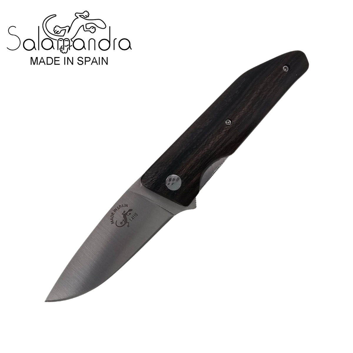 Salamandra Ziricote Wood Pocket Knife 185mm