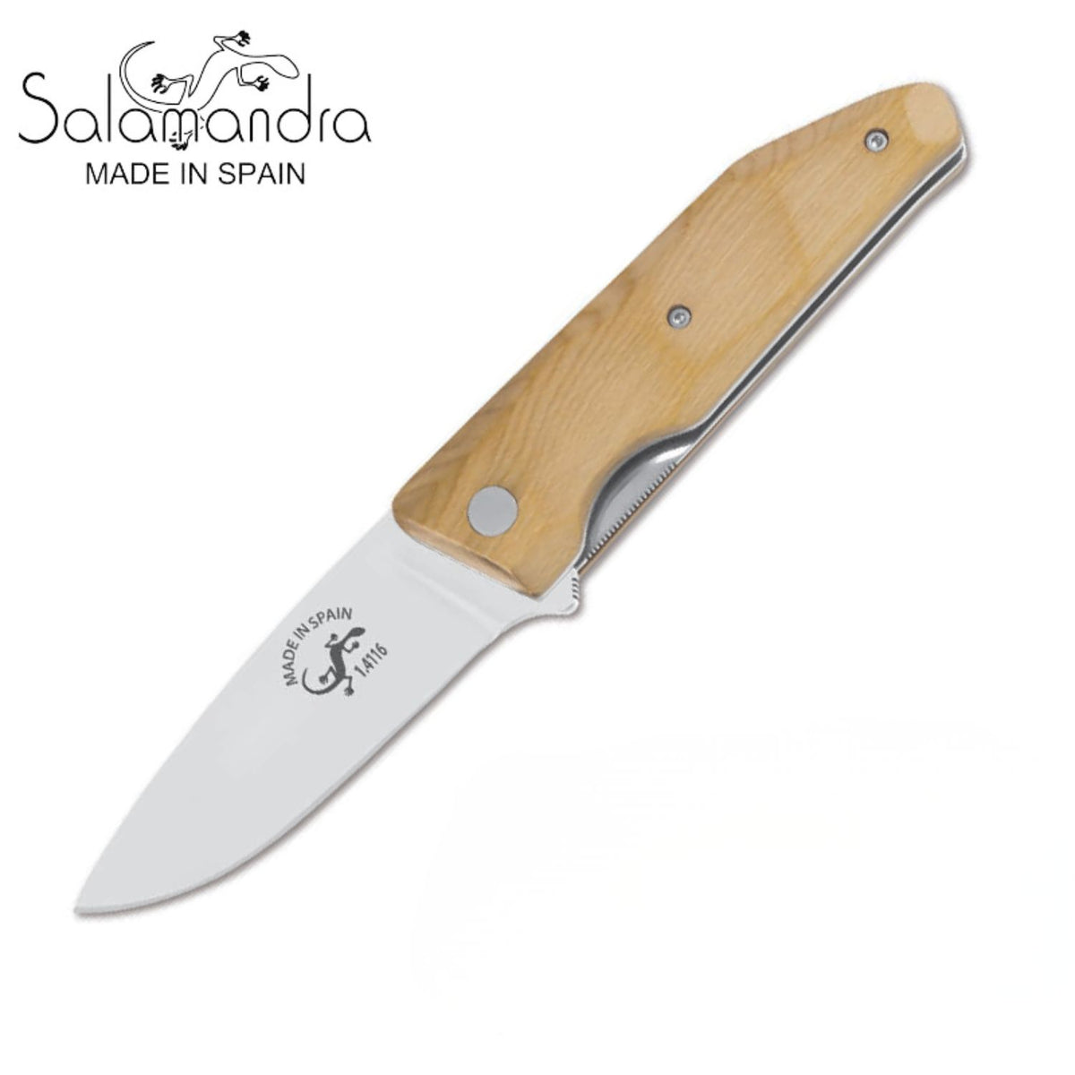 Salamandra Olive Wood Pocket Knife 190mm