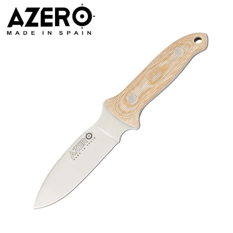 Azero Micarta Canvas Hunting Knife 210mm