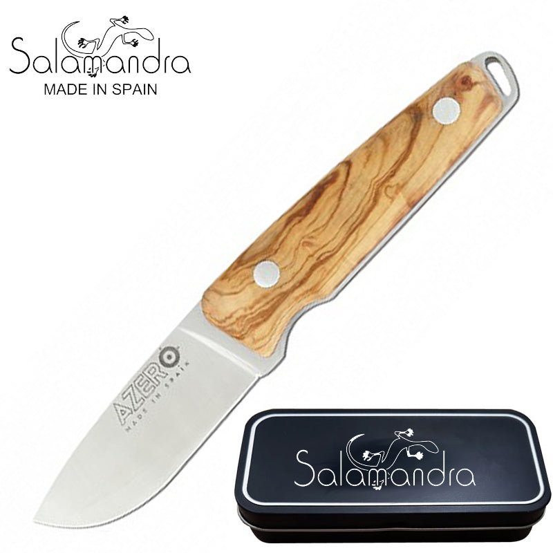 Salamandra Olive Wood Hunting Knife 180mm