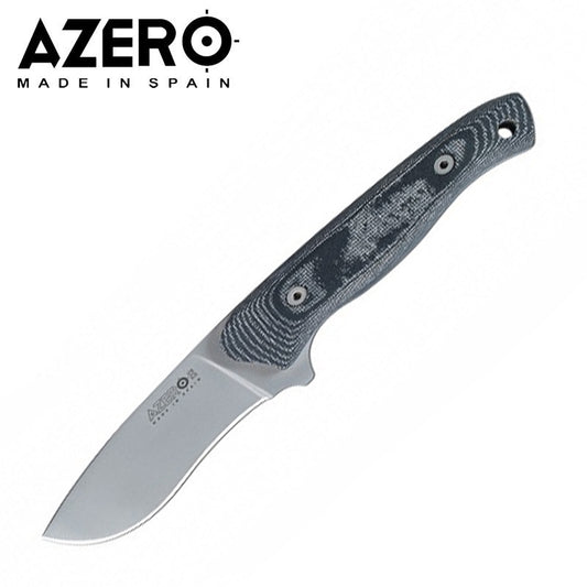 Azero Micarta Handle Knife w Molle Sheath - 230mm