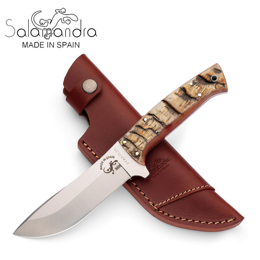 Salamandra Ram Horn Hunting Knife 237mm