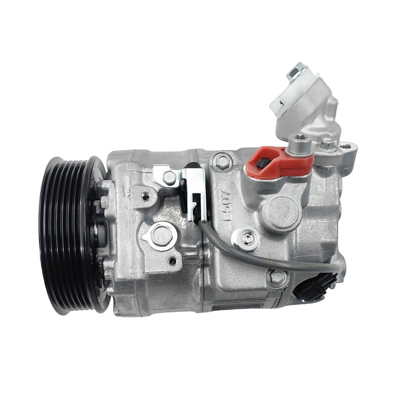 AC Compressor With Seal Ring & Pulley Fit For BMW 5 E60 E61 2.5L 3.0L N52 2004-2009
