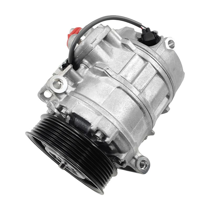 AC Compressor With Seal Ring & Pulley Fit For BMW 5 E60 E61 2.5L 3.0L N52 2004-2009