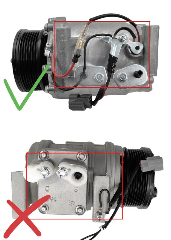 A/C Compressor Fit For Honda Accord Euro CL CM CRV RD 2.4L 3.0L K24A3 K24A1 J30A4 2001-2008 38810-PNB-006