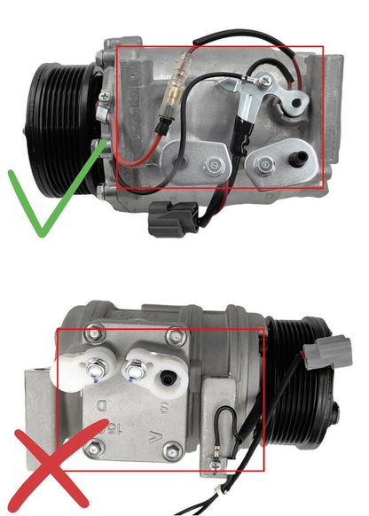 A/C Compressor Fit For Honda Accord Euro CL CM CRV RD 2.4L 3.0L K24A3 K24A1 J30A4 2001-2008 38810-PNB-006