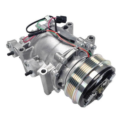 Air Con AC Compressor Fit For Honda Jazz GD GE 1.3L 1.5L Petrol L13A1 L13Z1 L15A7 2002-2014