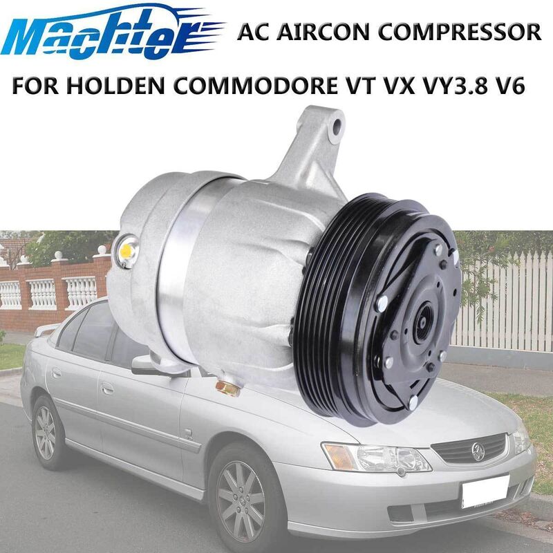 Air Condition Compressor Fit For Holden Commodore VT VU VX VY V6 Monaro Statesman Crewman 3.8L