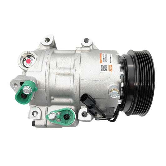 Air Conditioning AC Compressor Fit For Hyundai Sonata NF 2.4L G4KC 2005-2008 Santa FE CM 2.7L G6EA 2006-2009 R134A