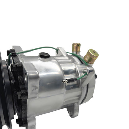 AC Compressor With Clutch Fit For Atlas Copco For Isuzu F Series N Series For Komatsu Grader Excavator For Sandvik