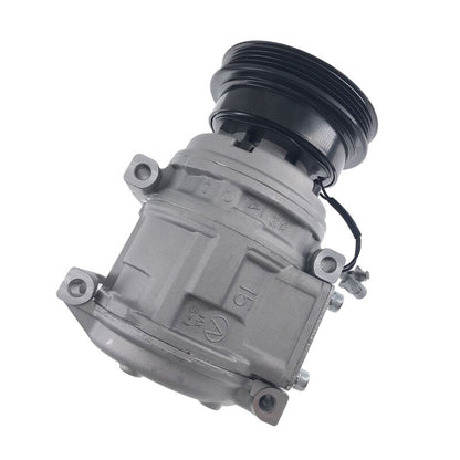 Air Con AC Compressor Fit For Toyota Landcruiser HDJ78R HDJ79R HDJ100R 4.2L Diesel 1HD-FTE 08/2000-ON