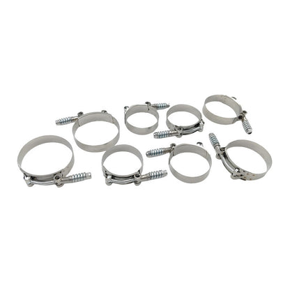 Intercooler Piping Kit With Clamps Fit For Navara D40 Pathfinder R51 3.0L V9X