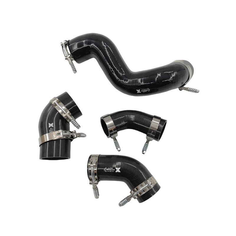 Intercooler Piping Kit With Clamps Fit For Navara D40 Pathfinder R51 3.0L V9X