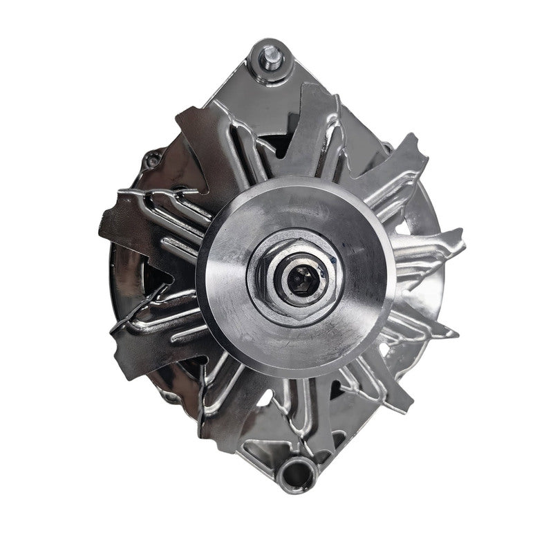 100A Alternator Internal Reg. Chrome Fit For Holden Commodore Torana HQ HJ HX HZ WB