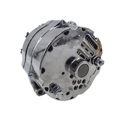 100A Alternator Internal Reg. Chrome Fit For Holden Commodore Torana HQ HJ HX HZ WB
