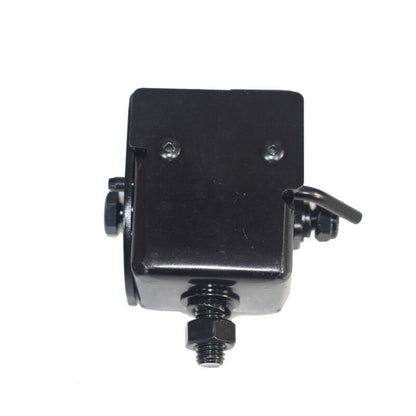 Black Antenna Mount Bracket Radio Folding Adjustable Fit Bull Bar Nudge Bar