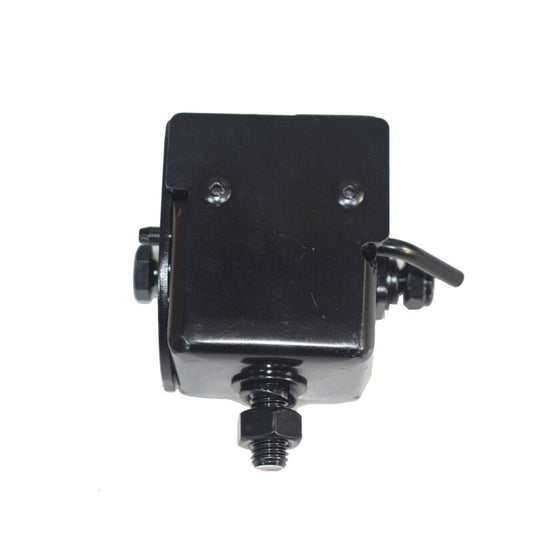 Black Antenna Mount Bracket Radio Folding Adjustable Fit Bull Bar Nudge Bar