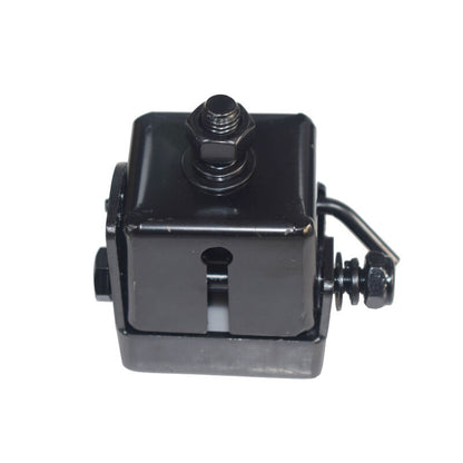 Black Antenna Mount Bracket Radio Folding Adjustable Fit Bull Bar Nudge Bar