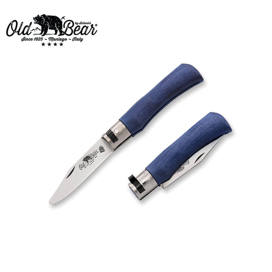 Old Bear Young Pocket Knife Blue - XS