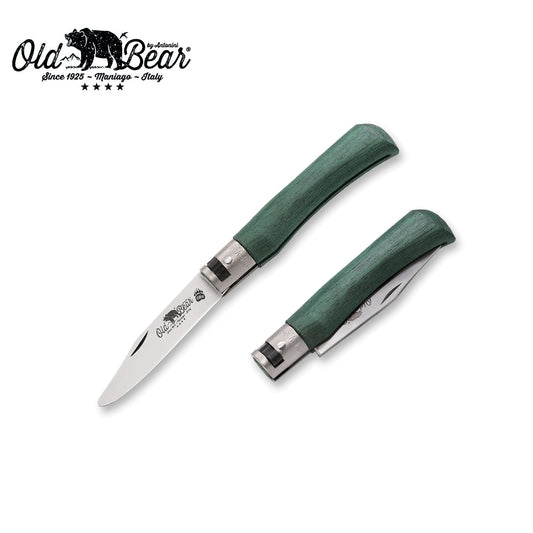Old Bear Young Pocket Knife Green - XS