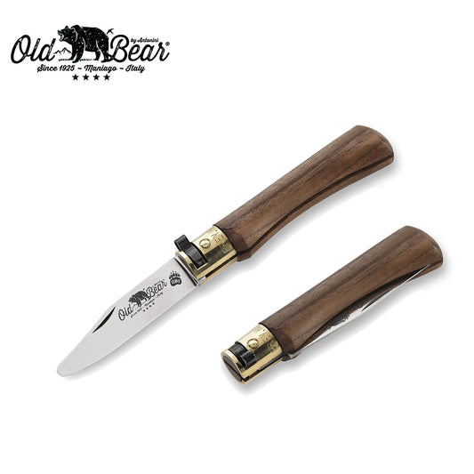 Old Bear Young Pocket Knife Walnut - S