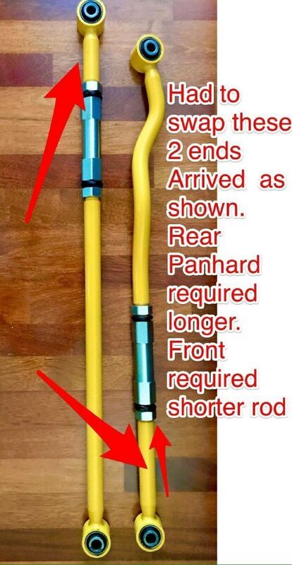 Adjustable Panhard Rod Fit For Toyota Land Cruiser HZJ80 HDJ80 FJ80 Lift Up 2"-4"