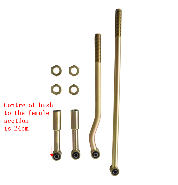 Panhard Rods Fit ForToyota Landcruiser 80 105 Series Adjustable Front & Rear