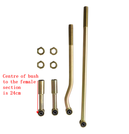 Panhard Rods Fit ForToyota Landcruiser 80 105 Series Adjustable Front & Rear