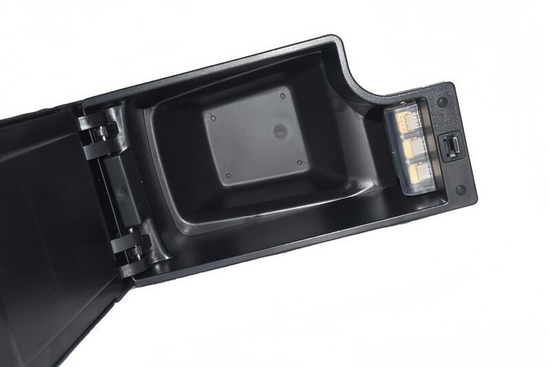 Black Armrest Box Fit For MG ZS 2017-2024 Central Consoles Box Arm Rest 3 USB Ports