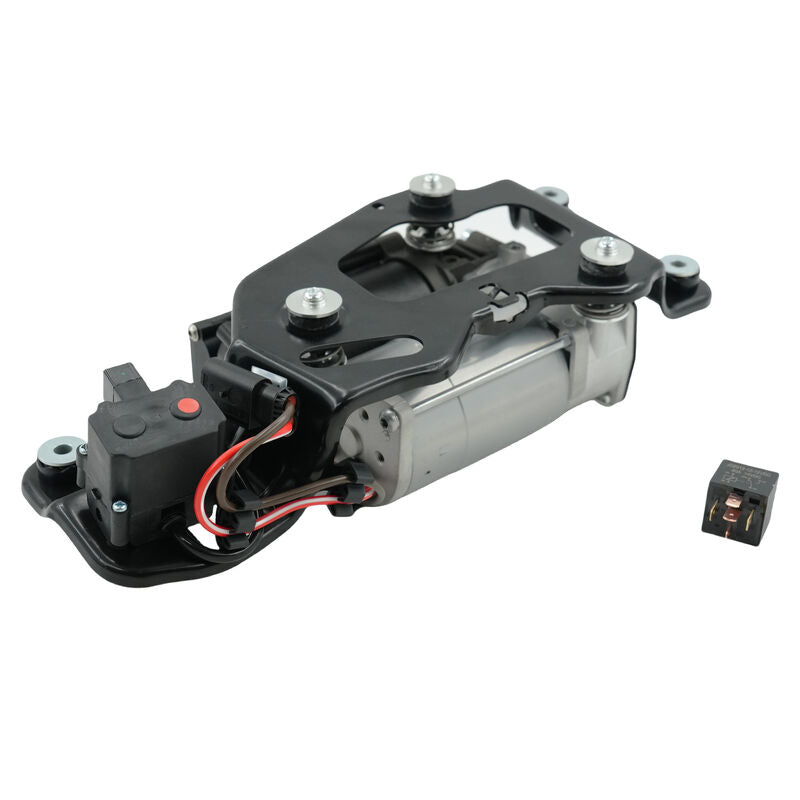 Air Suspension Compressor With Valve Block Fit For BMW X5 F15 X6 F16 Relay 2012-2019